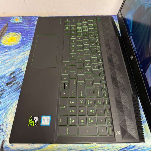 (罕有超靚綠黑色電競機🤩)Hp Pavilion i7-8750H /8,16,32GB Ram/128,256,512GB SSD/...