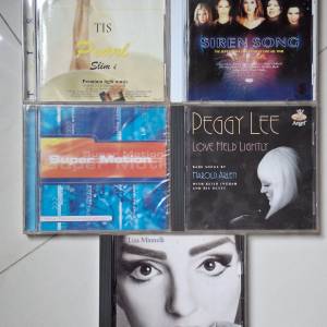 英文CD 5張 $15