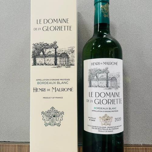 歌麗亭莊園白葡萄酒-波爾多產區乾白 LE DOMAINE DE LA GLORIETTE - Bordeaux Blanc