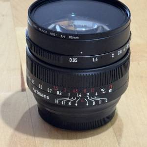 七工匠超大光圈f0.95 50mm (XF mount)