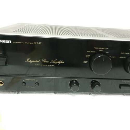 Pioneer A-447 220v 新淨度見圖元朗或元朗西鐵閘口交收！有短片！
