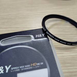 H&Y 出品Spro Wide band UV 52mm filter