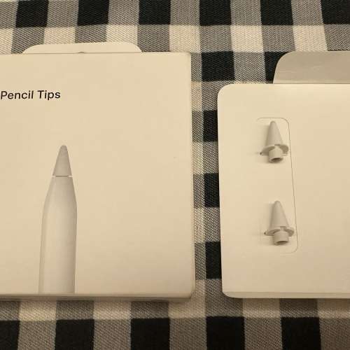 Apple Pencil 筆頭 行貨 100%全新 只開盒檢查 未曾使用 Apple專門店買入$149 全套...