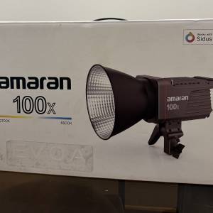 Aputure Amaran 100XLED 雙色溫燈光 連 Light dome燈罩拍片攝影用