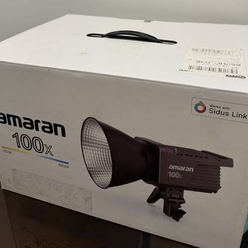 Aputure Amaran 100XLED 雙色溫燈光 連 Light dome燈罩拍片攝影用