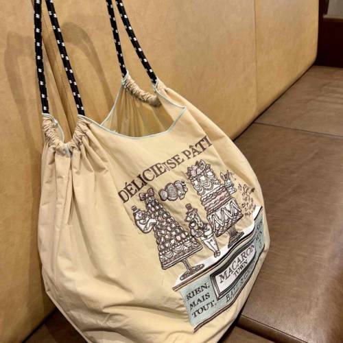 Ball & Chain 刺繡手挽袋・日本直送