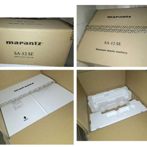 Marantz SA-12SE SACD Player Carton Box 外盒