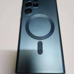 99% new samsung s22 ultra 12+256 5G雙卡港行墨綠色全套無盒
