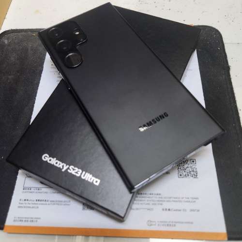 99% new samsung s23 ultra 12+256 5G雙卡港行全套有盒