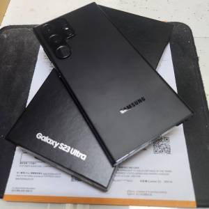 99% new samsung s23 ultra 12+256 5G雙卡港行全套有盒