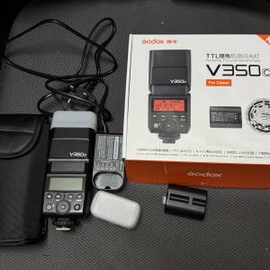 (行貨少用）Godox v350 鋰電池版 canon mount （適合R5 II, R6 II, R8, R3, R1, R7…)
