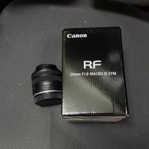 Canon RF 24mm F1.8 Macro IS STM （適合R5 II, R6 II, R8, R3, R1, R7…)