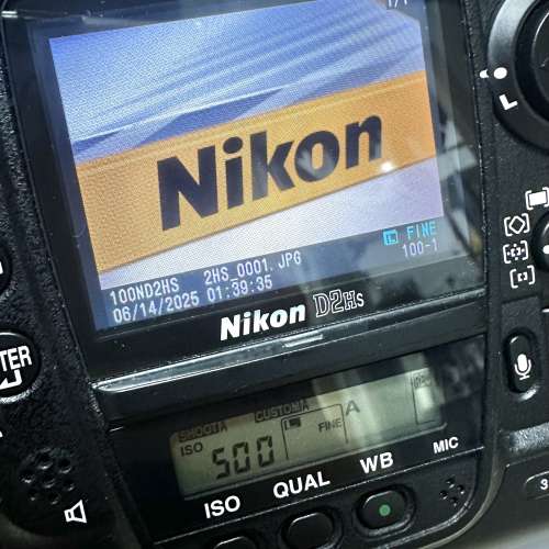 Nikon D2Hs SC:6300