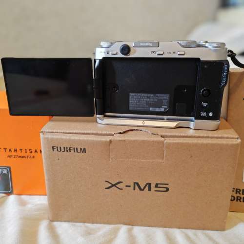 Fujifilm XM5+名匠27mm f2.8+Smallrig手柄套裝