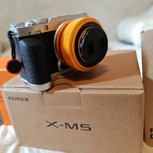 Fujifilm XM5+名匠27mm f2.8+Smallrig手柄套裝