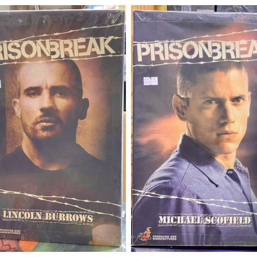 Hot Toys Prison Break 逃 Lincoln Burrows 布利恆 / Michael Scofield 施米高