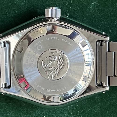 Seiko SPB053, 62MAS 錶殼, 連後配原廠不鏽鋼錶帶，6R15機芯