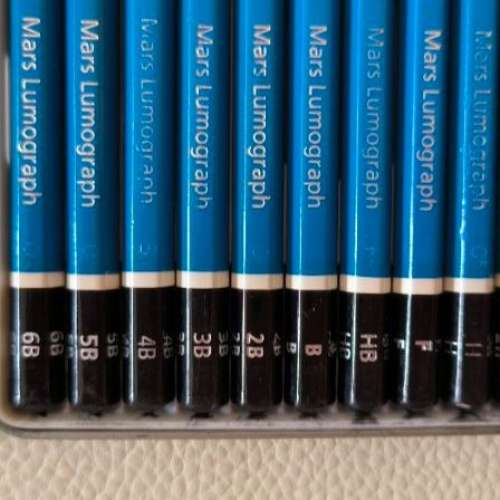 STAEDTLER Mars Lumograph 鉛筆 素描筆 繪圖筆 14枝
