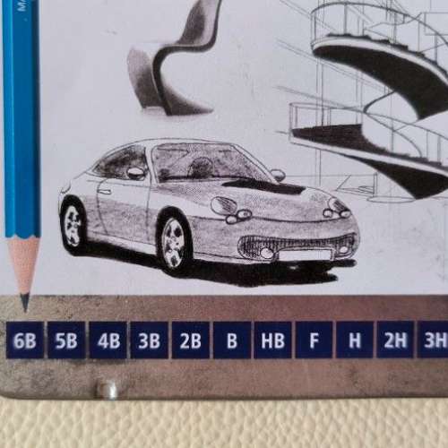 STAEDTLER Mars Lumograph 鉛筆 素描筆 繪圖筆 14枝