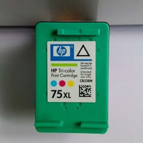 HP 已用完 原裝墨盒（74XL & 75XL）