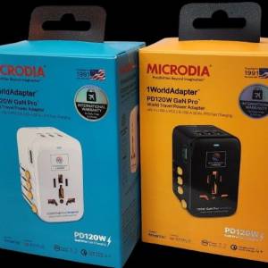 Microdia 1WorldAdapter PD120W
120W 世界旅行適配器