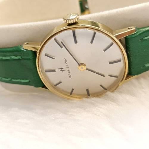 😍 Vintage  Swiss Made 「HAMITON」古中錶, ManualWing手動上鏈,包金ROLLED GOLD