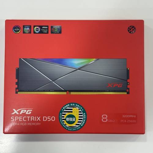 ADATA SPECTRIX D50 RGB DDR4 3200 16G