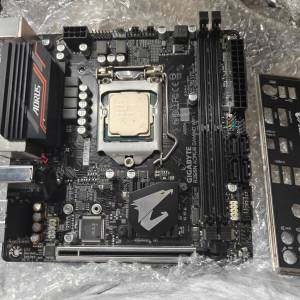 Gigabyte B360N Aorus Gaming Wifi + I3 8100 ITX