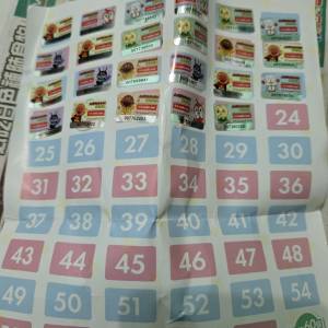 惠康麫包超人印花23個 平放