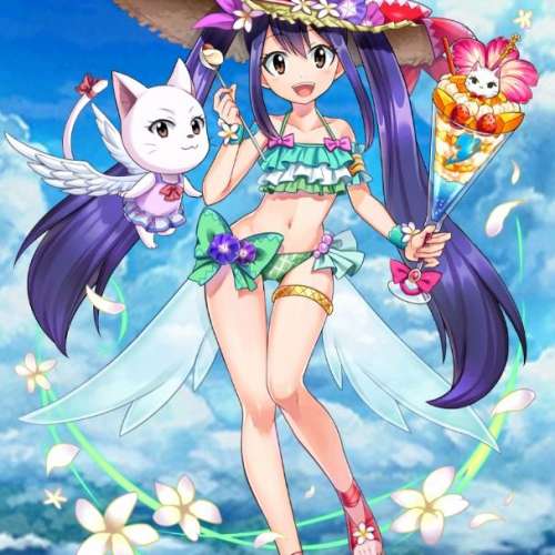 齊FAIRY TAIL魔導少年 水著女角 & 齊10週年兔女郎 白貓Project