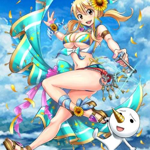 齊FAIRY TAIL魔導少年 水著女角 & 齊10週年兔女郎 白貓Project