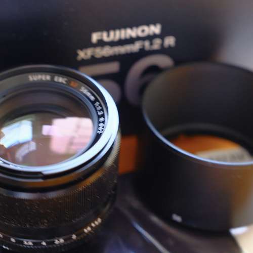Fujifilm 富士 XF56 1.2 XF 56 人像鏡 連方形金屬hood