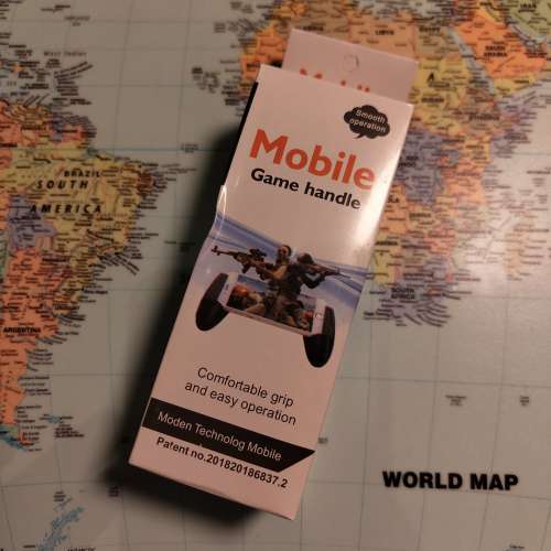 便攜式鵝蛋型手機遊戲手柄
