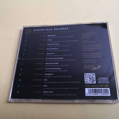 STOCKFISCH RECORDS 老虎魚第二輯24K金碟