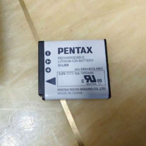 原廠PentaxQ電池及充電器