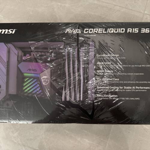 MSI MAG Coreliquid A15 360 水冷