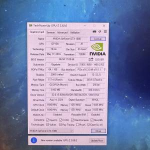 1080 8g自用出售