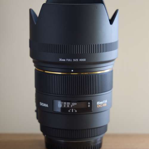 Sigma 85mm 1.4 EX DG HSM Canon Mount