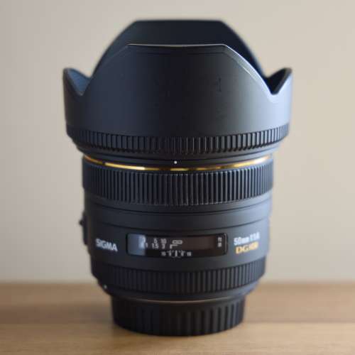 Sigma 50mm 1.4 EX DG HSM Canon Mount