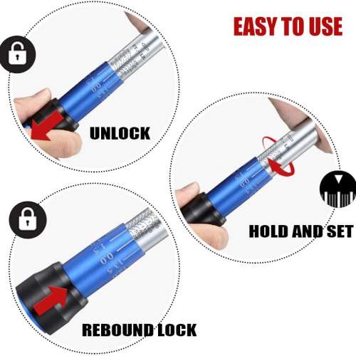 ADJUSTABLE Drive Torque Wrench (20 to 210 Nm), Torque Wrench Set