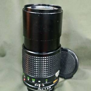 萬能達 200mm f4 定焦鏡  MC tele ROKKOR   MD-mount