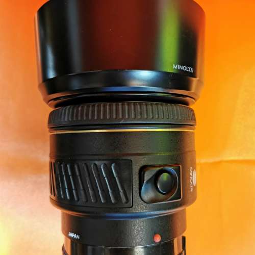 MINOLTA 85/1.4 美能達 85mm 85 For SONY A-MOUNT, A7可用／二代人像鏡皇 金圈