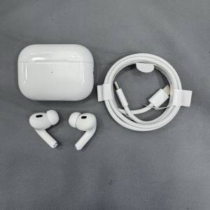 99%New Apple AirPods Pro 2 usb-c 香港行貨 Apple保養到2026年4月29日 有配件 自用...