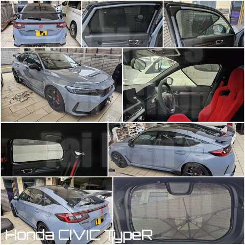 Honda CIVIC Typer 全車濾光窗網太陽擋