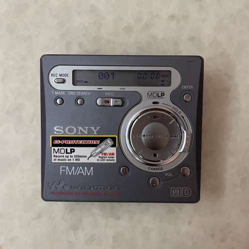sony mz-g750 md player md 機 全正常，新凈，可錄可播