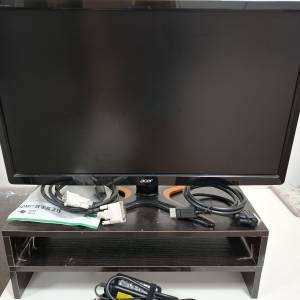Acer 24吋 DVI 144Hz monitor螢幕 屏幕 連HDMI Dp轉接線 升高支架 GN246HL TN