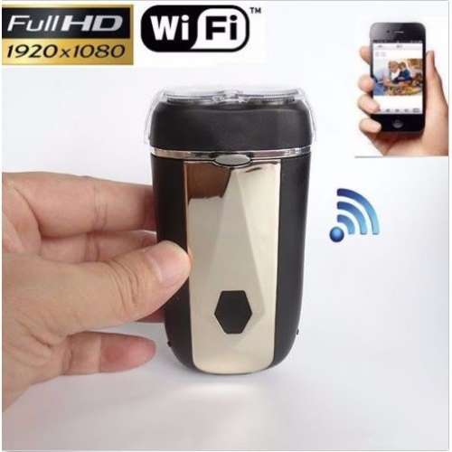 WIFI 1080P 高清剃鬚刨 針孔攝影機