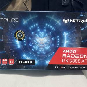 Sapphire 6800XT 超白金 有盒有單 23年卡