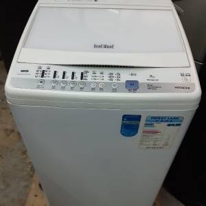 8成半新HITACHI日立8kg 洗衣機