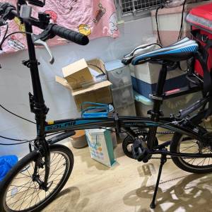 Solar 800V 20吋 摺疊式單車 改裝外賣單車